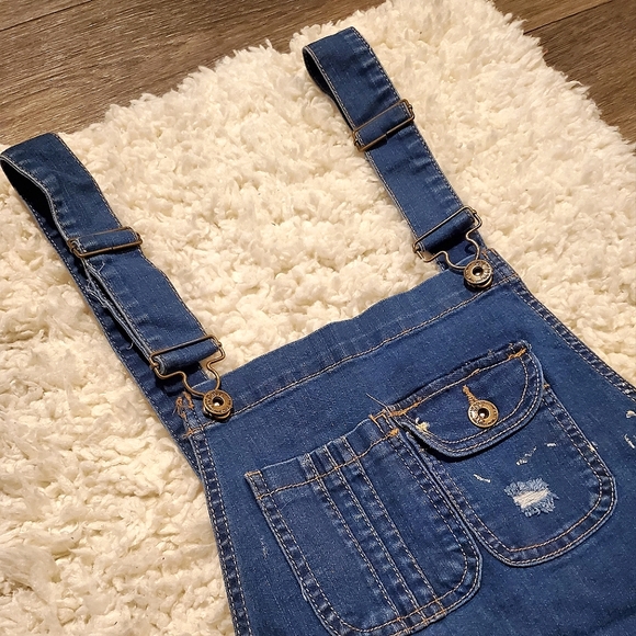 WAX JEANS Overalls Shorts - Picture 3 of 9